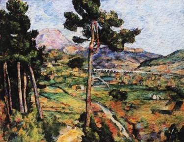 Montagne Sainte Victoire, seen from Montbriand, after Cézanne Montagne Sainte Victoire, seen from Montbriand, after Cézanne